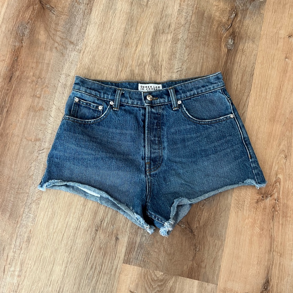 Derek Lam IO Crosby Denim Shorts